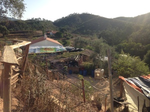 Hippie commune in the middle of nowhere