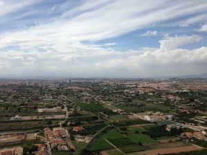 View from atop The Christ of Monteagudo