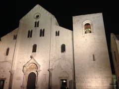 Castle-like church in Bari